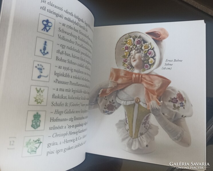Porczelán teababák /Tandem grafikai stúdió - Anno sorozata- iparművészeti könyv