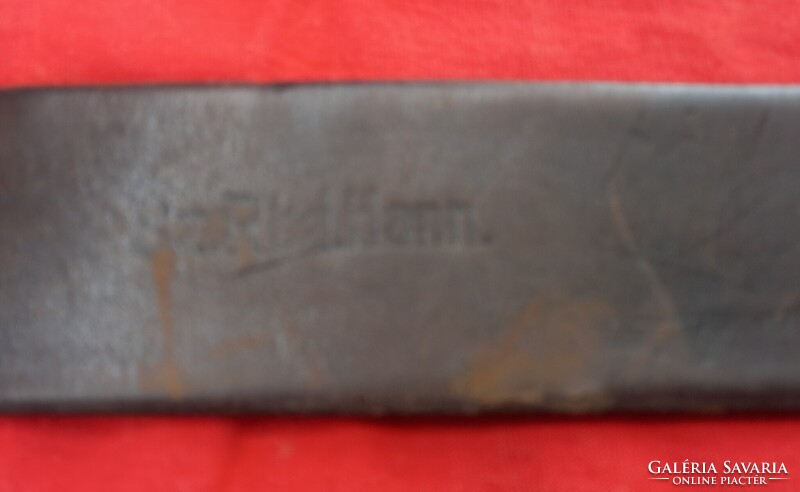 Világháborús Eredeti Német Wehrmacht SS Bőr Öv, Derékszíj