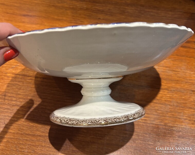 Fajansz Doulton Arnold ritka talpas torta tál