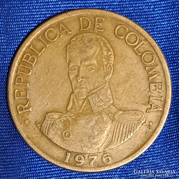 1976. Kolumbia 1 Peso (1817)