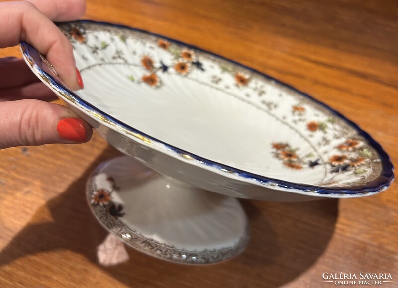 Fajansz Doulton Arnold ritka talpas torta tál
