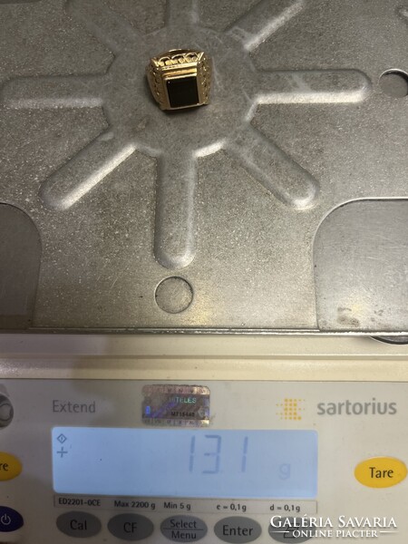 Férfi pecsétgyűrű 13.1 g