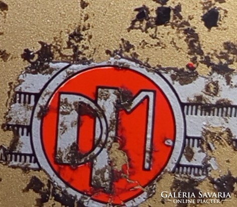 DM emblémával ellátott Davida Moto bukósisak ,1950-es évek