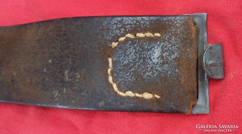 Világháborús Eredeti Német Wehrmacht SS Bőr Öv, Derékszíj