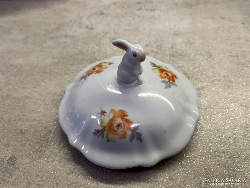 Drasche porcelán nyuszit bonbonier teteje pótlásnak