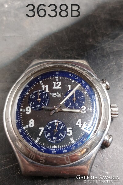SWATCH IRONY CHRONO BLUSTERY KVARCÓRA ,3638b