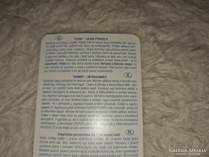 Pole Position - Super Trumpf - Ravensburger kártya