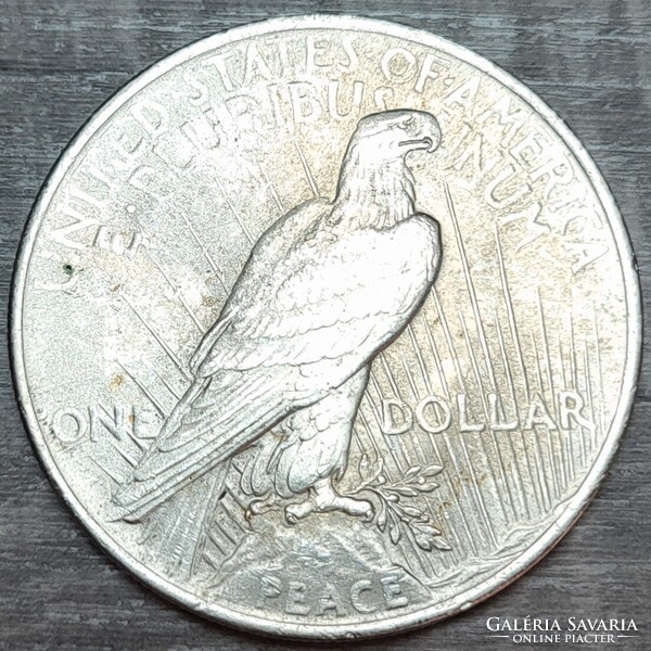 Peace ezüst Dollár 1923