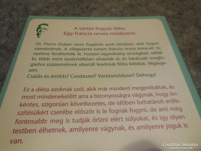 DUKÁN  diéta   , írta  Dr Pier  Dukán