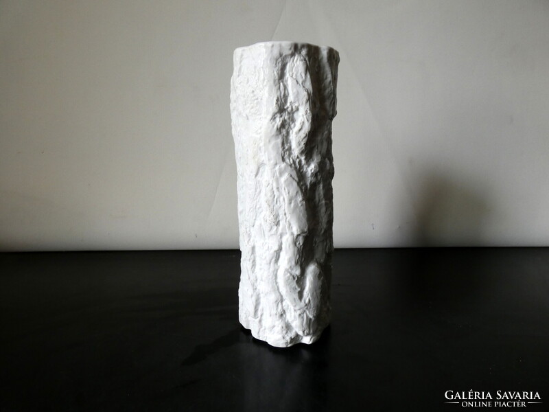 Bareuther Waldsassen Bavaria Germany 242 Fa Mintázatú Porcelán Váza 1960.