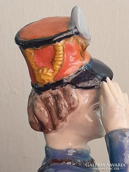 H.Rahmer Mária art  deco kerámiája 26 cm magas jelzett