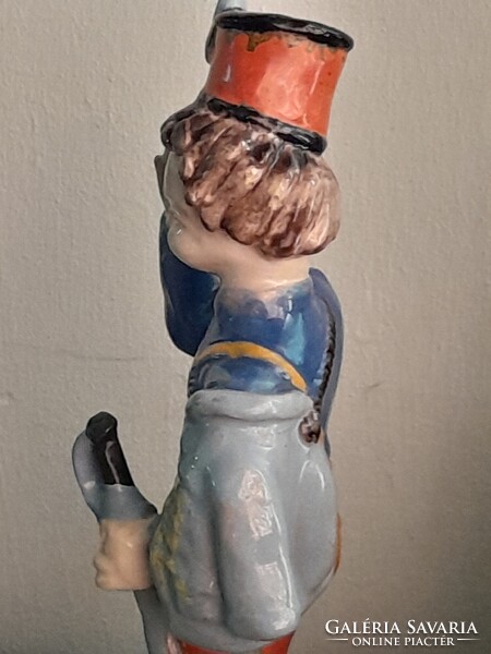 H.Rahmer Mária art  deco kerámiája 26 cm magas jelzett