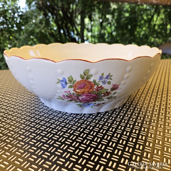 Zsolnai Iris porcelán Kolozsvár nagy pogácsás,leveses,pörköltes.