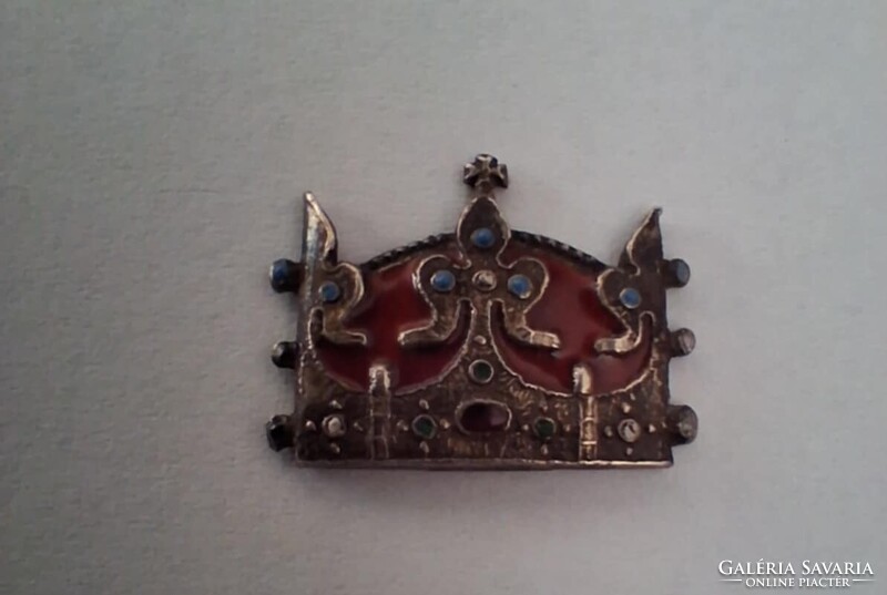 Antik ötvös remekmű, Miniatűr ezüst korona