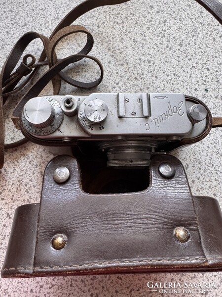 ZORKIJ C OROSZ SZOVJET RETRO RÉGI FÉNYKÉPEZŐGÉP LEICA LICENC - Zorkij régi szivjet kamera