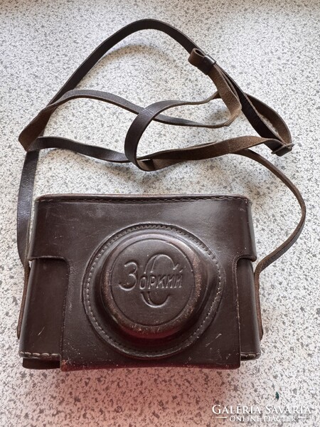 ZORKIJ C OROSZ SZOVJET RETRO RÉGI FÉNYKÉPEZŐGÉP LEICA LICENC - Zorkij régi szivjet kamera