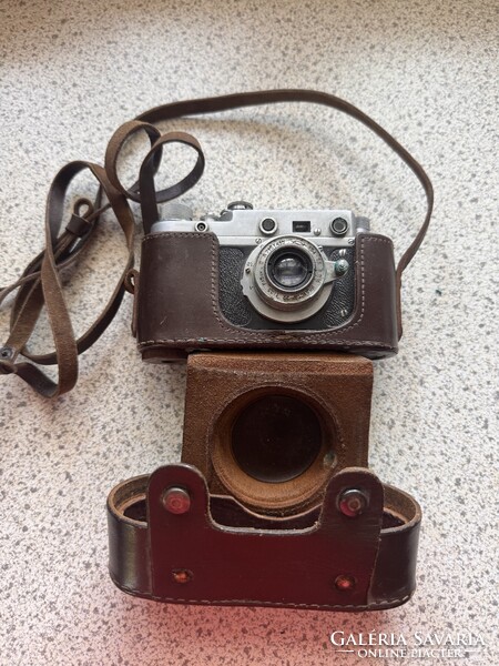 ZORKIJ C OROSZ SZOVJET RETRO RÉGI FÉNYKÉPEZŐGÉP LEICA LICENC - Zorkij régi szivjet kamera
