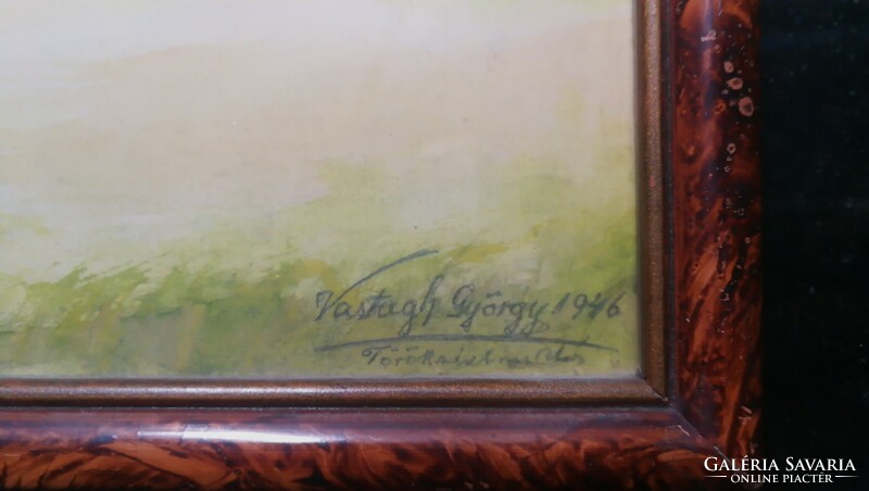 Ifj. Vastagh György akvarell