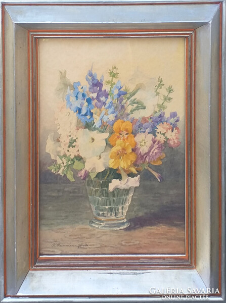 Barabás Gizella (1893 - 1985 ) : Tavaszi csokor