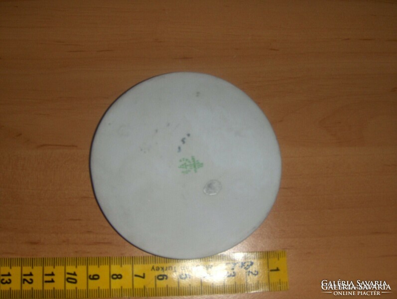 Régi Borsod Megyei Tanács Sporthivatala Hollóházi porcelán szoci relikvia plakett (2/p)