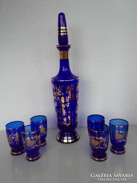Bohemia Glass likőrös készlet
