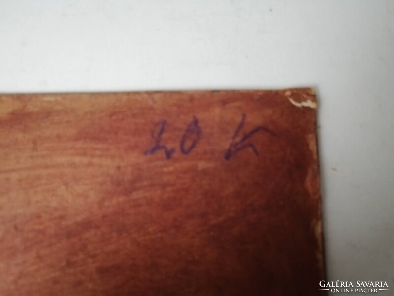 GYÖNYÖRŰ HÖLGYPORTRÉ - KERETEZETT ALKOTÁS FELOLDATLAN JELZÉSSEL