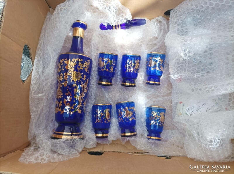 Bohemia Glass likőrös készlet