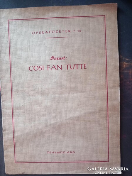 Mozart: Cosi Fan Tutte