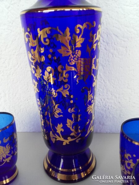 Bohemia Glass likőrös készlet