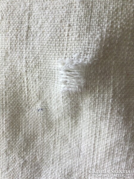 Régi natúr vászon lenvászon hímzett erdélyi paraszt ing blúz ümög