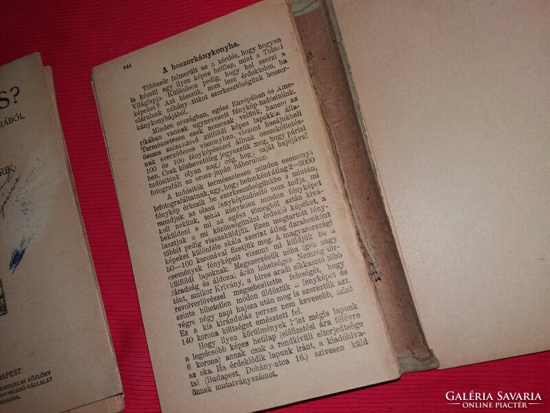 Antik cc. 1910 Sienkiewicz Henrik : Quo vadis I-II. Magyar Kereskedelmi Közlöny Hir a képek szerint
