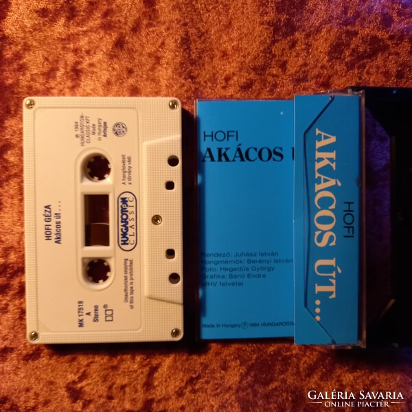 Hofi Géza: Akácos út... audio kazetta