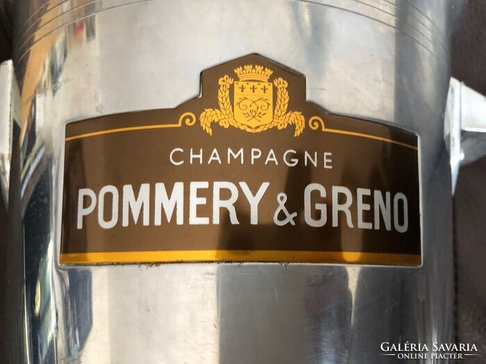 Champagne Pommery & Greno Art Deco pezsgőhűtő jégveder