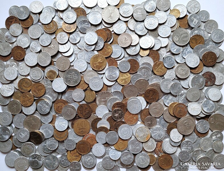 Magyar Forint - Fillér lot, 490 db.