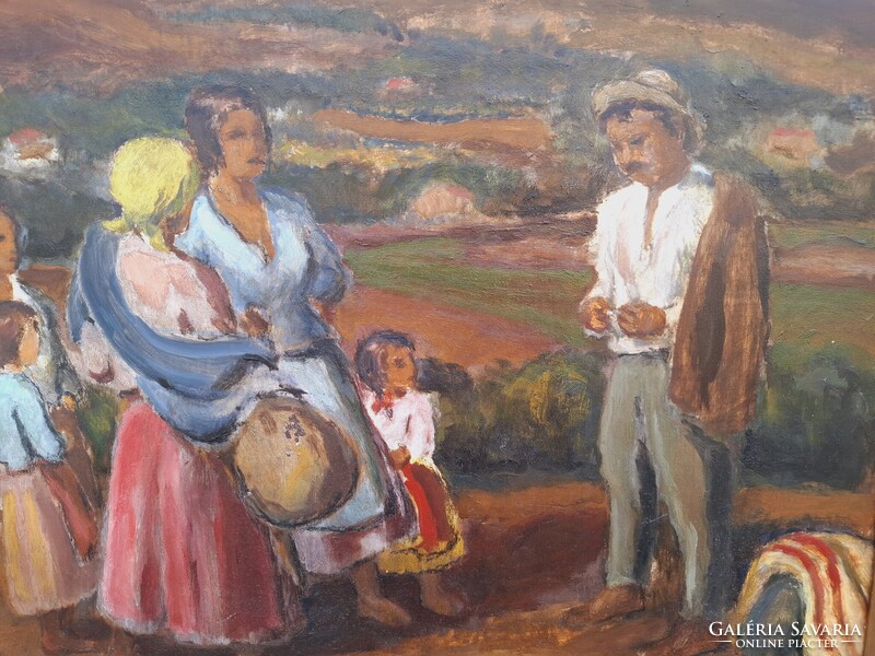 Bokor Vilmos (1897-1984) Család A Domboldalon