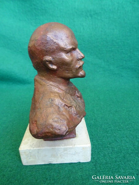 Lenin bronz brüszt Olcsai Kiss Zoltán (1895-1981)