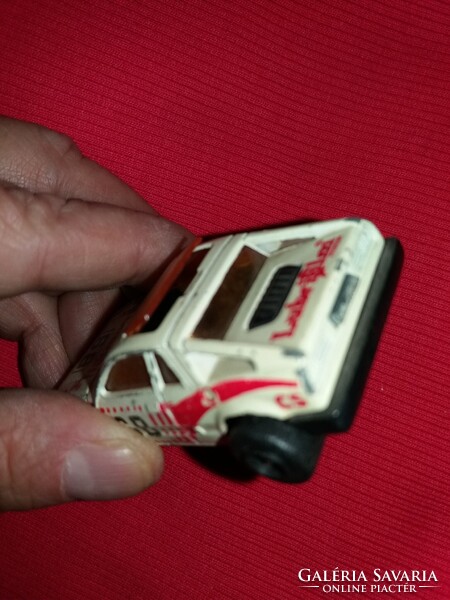 Régi még Francia gyártmányú MAJORETTE LANCIA MONTECARLO fém kisautó sportautó RITKA képek szerint
