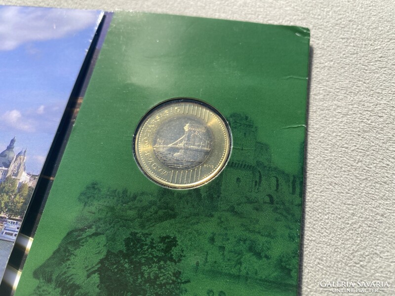 2009 200 Forint elsőnapi veret bliszter + 200 Forint UNC bankjegy, ALACSONY SORSZÁM: 00908