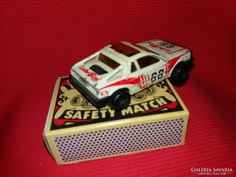 Régi még Francia gyártmányú MAJORETTE LANCIA MONTECARLO fém kisautó sportautó RITKA képek szerint