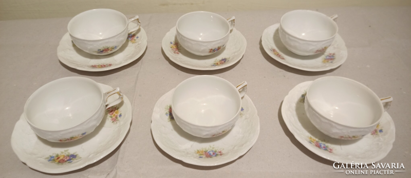 ROSENTHAL SELB BAVARIA SANSSOUCI csészék (5db) (1927)