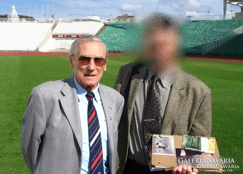 Aranycsapat Puskás. Angol-magyar díszdobozos DEDIKÁLT dvd Grosics Buzánszky labda futball