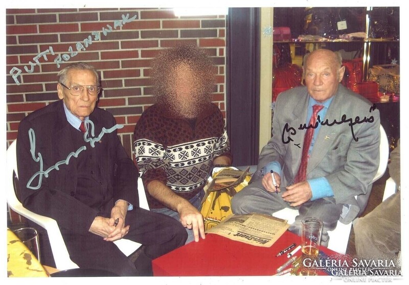 Aranycsapat Puskás. Angol-magyar díszdobozos DEDIKÁLT dvd Grosics Buzánszky labda futball