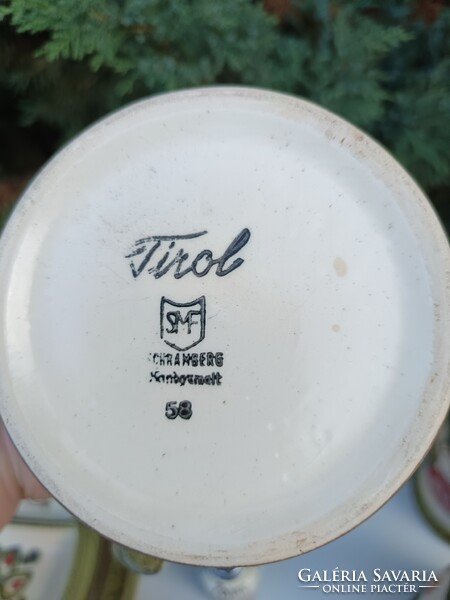 Tirol Schramberg Majolika szett 21 részes