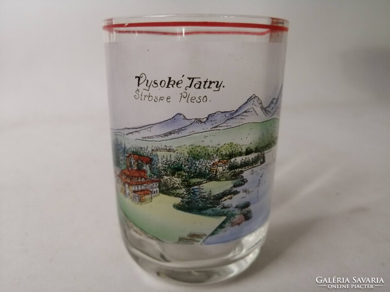 CSORBATÓ EMLÉKPOHÁR, VYSOKÉ TATRY, STRBSKE PLESO