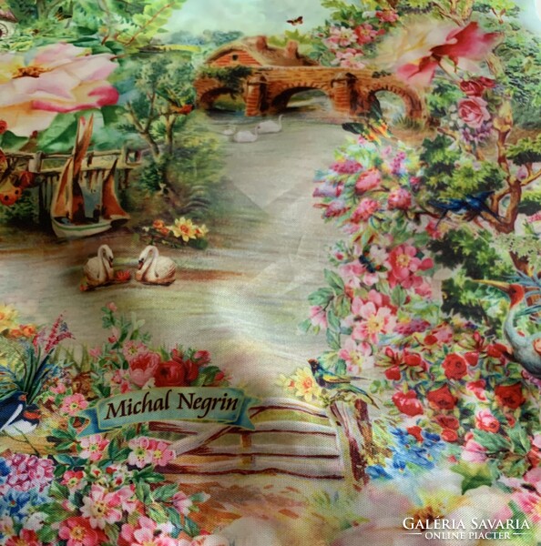 Új designer Michal Negrin türkizes kék gyönyörű romantikus hátizsák backpack jymbag