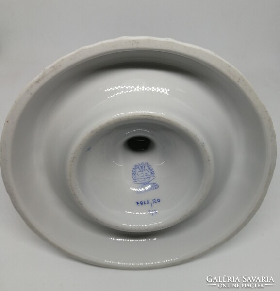 Herendi porcelán Rotschild mintás gyertyatartó!