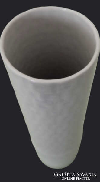 Op-art, Heinrich H&C Selb porcelán váza, 60-as évek