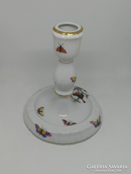 Herendi porcelán Rotschild mintás gyertyatartó!