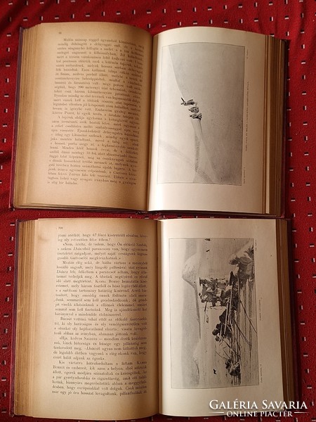 ELSŐ KIADÁS! képes fedelű MFTK 1906 VII-VIII.-SVEN HEDIN:ÁZSIA SZIVÉBEN I.II. --GYŰJTŐI!