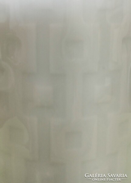 Op-art, Heinrich H&C Selb porcelán váza, 60-as évek